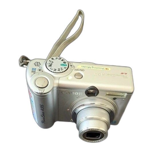 Canon PowerShot A95 Digital Camera 3x Optical Zoom Silver, Case/Adapter - Tested - Picture 13 of 13